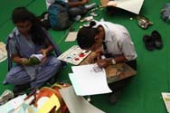 St. Mark's, Janakpuri - Annual On the Spot Painting Competiton 2015 : Click to Enlarge