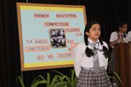 St. Mark's, Janakpuri - French Recitation Competition for Classes VI to IX : Click to Enlarge
