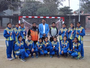 St. Mark's School, Janak Puri - 62nd National School Games Handball Championship : Click to Enlarge