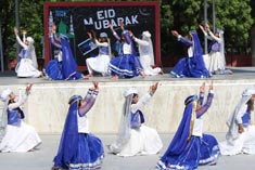 St. Mark's School, Janak Puri - A special assembly was conducted by primary students to celebrate Eid Al Adha : Click to Enlarge