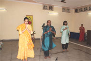 St. Mark's School, Janak Puri - Kathak Dance Recital under the ageis of SPIC MACAY Recital : Click to Enlarge