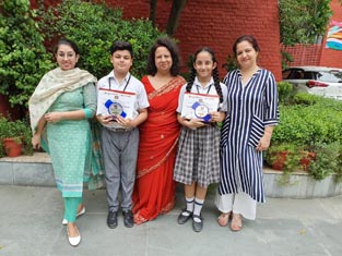St. Mark's School, Janak Puri - Our students shine at various Inter School competitions : Click to Enlarge