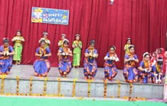 St. Mark's School, Janak Puri - Basant Panchami was celebrated to mark the beginning of the spring season : Click to Enlarge
