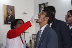 St. Mark's School, Janak Puri - National Mass Deworming Programme was held : Click to Enlarge