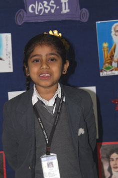 St. Mark's School, Janak Puri - English Recitation Competition for Class II : Click to Enlarge