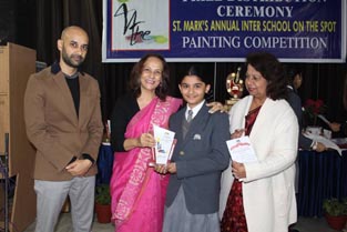 St. Mark's, Janakpuri - Prize Distribution Ceremony of 19th Annual Inter School Painting Competition : Click to Enlarge