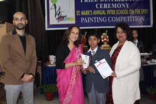 St. Mark's School, Janak Puri - Prize Distribution Ceremony of 19th Annual Inter School Painting Competition : Click to Enlarge