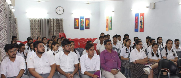St. Mark's School, Janak Puri - A workshop on Law as a Career  for the students of Class XII : Click to Enlarge