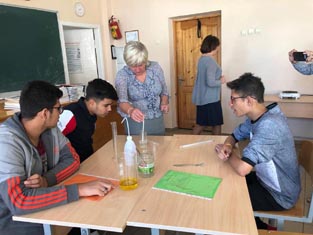 St. Mark's School, Janak Puri - Our student-teacher delegation visits Lithuania as a part of Student Cultural Exchange Program with Radviliskis Lizdeika's Gymnasium : Click to Enlarge
