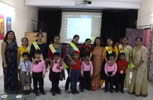 St. Mark's School, Janak Puri - Mothers Day was celebrated by the little ones of Class I : Click to Enlarge