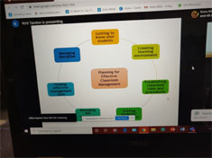 St. Mark's School, Janak Puri - Educational Supervisor (Primary) Ms. Jyotsna Vishwakarma and Teachers attended a Webinar Classroom Management - Strategies for Online Classrooms organised by CBSE : Click to Enlarge