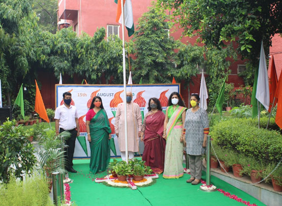 St. Mark's School, Janak Puri - 74th Independence Day Celebrated : Click to Enlarge