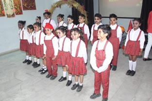 St. Mark's School, Janak Puri - Cultural Fusion, celebration of festivals and a food festival by the students of primary wing : Click to Enlarge