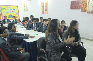 St. Mark's School, Janak Puri - GVC Virtual Interactive Session : Click to Enlarge