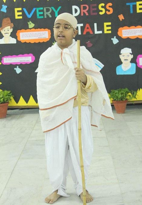 St. Marks Sr. Sec. Public School, Janakpuri - St. Mark's Sr. Sec. Public School, Janakpuri - An Inter-Section Competition Every Dress Tells a Tale was organised for the students of Class 3 : Click to Enlarge