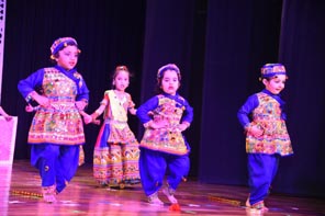 SMS Girls School - Folk Dance Event for Class Seedling : Click to Enlarge