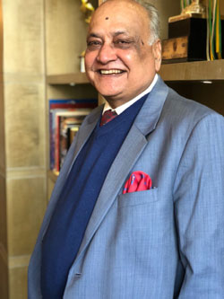 The Chairman : Mr. T. P. Aggarwal - Saint Mark's Sr. Sec. Public School, Meera Bagh, Delhi