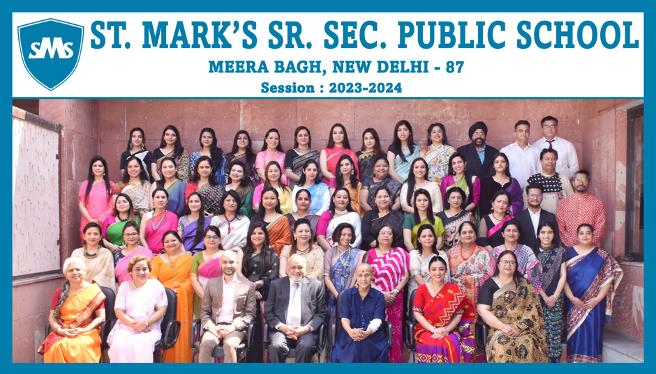 Primary Staff Members : St. Mark's Sr. Sec. Public School, Meera Bagh, Delhi