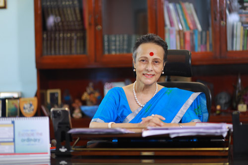 The Principal : Ms. Anjali Aggarwal - St. Mark's Sr. Sec. Public School, Meera Bagh, Delhi