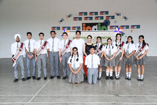 St. Mark’s Meera Bagh - Investiture Ceremony : 2017-18 for Class XI : Click to Enlarge