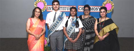 St. Mark’s Meera Bagh - Investiture Ceremony : 2017-18 : Click to Enlarge
