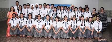 St. Mark’s Meera Bagh - Investiture Ceremony : 2017-18 : Click to Enlarge