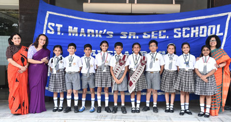 St. Mark’s Meera Bagh - Investiture Ceremony for Primary Wing : Click to Enlarge