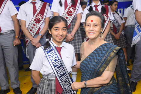 St. Mark's School, Meera Bagh - DISCIPLINE INCHARGES - Investiture Ceremony: Senior Student Council 2023-24 : Click to Enlarge