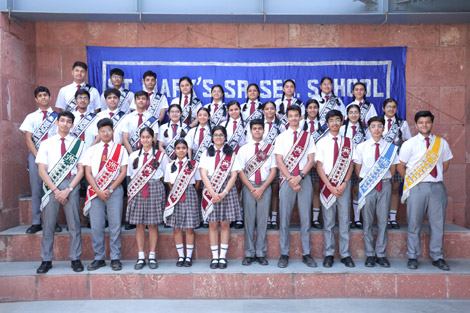 St. Mark’s Meera Bagh - Investiture Ceremony - Sr. Student Council 2024-25 : Click to Enlarge