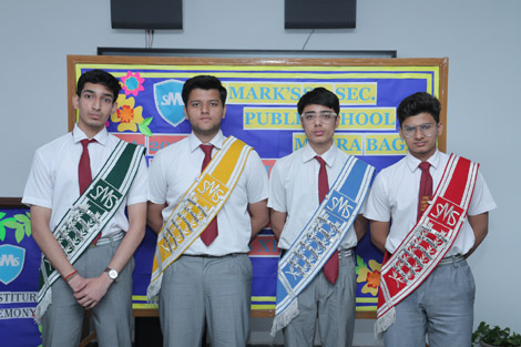 St. Mark’s Meera Bagh - Investiture Ceremony - House Captains 2024-25 : Click to Enlarge