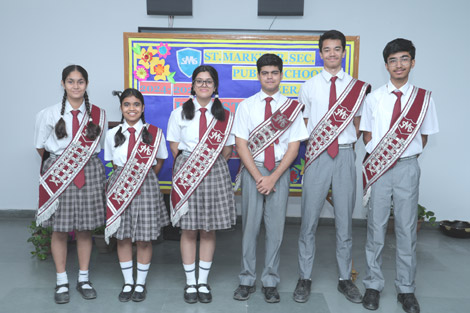 St. Mark’s Meera Bagh - Investiture Ceremony - Head Boy, Head Girl and School Captains : Click to Enlarge