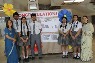 St. Mark's Sr. Sec. School, Meera Bagh - Class XII Toppers Centum Scorers (2018-2019) : Click to Enlarge