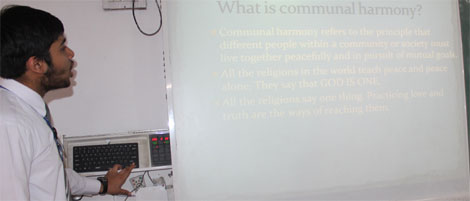 SMS, Meera Bagh - Communal Harmony Week : Click to Enlarge