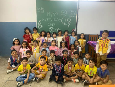 St. Mark's School, Meera Bagh - School Foundation Day Celebrations : Click to Enlarge