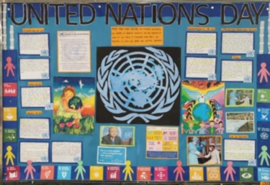 SMS, Meera Bagh - On 20 October 2023, our school celebrated United Nations Day : Click to Enlarge
