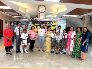 St Marks Sr Sec Public School Meera Bagh - Autism Awareness Month was observed through various activities : Click to Enlarge