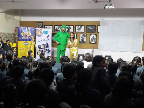 St. Mark’s School, Meera Bagh - Activity by Mother Dairy Cheese for students of Classes III and IV : Click to Enlarge
