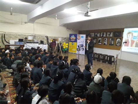 St. Mark’s School, Meera Bagh - Activity by Mother Dairy Cheese for students of Classes III and IV : Click to Enlarge