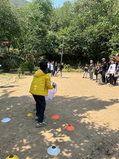 St Marks Sr Sec Public School Meera Bagh - A group of 48 students accompanied by 5 teachers went for an adventure camp from 12 to 15 May 2024 to Aamod, Shoghinear Shimla : Click to Enlarge