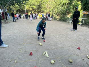 St Marks Sr Sec Public School Meera Bagh - A group of 48 students accompanied by 5 teachers went for an adventure camp from 12 to 15 May 2024 to Aamod, Shoghinear Shimla : Click to Enlarge