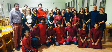 St. Mark's School, Meera Bagh - Indo-German Student Exchange : Click to Enlarge