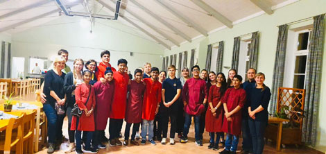 St. Mark's School, Meera Bagh - Indo-German Student Exchange : Click to Enlarge