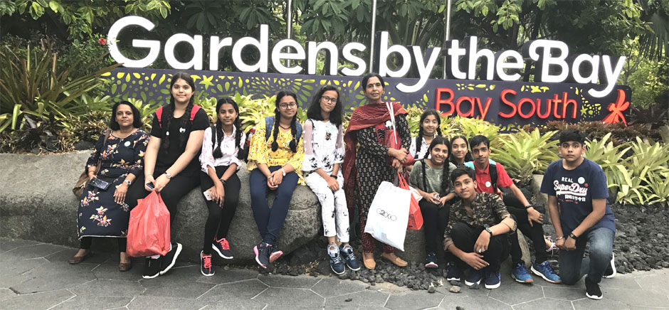 St. Mark's School, Meera Bagh - Student Exchange Programme to Singapore : Click to Enlarge