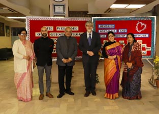 St. Mark's School, Meera Bagh - Exchange Programme with Slovenia : Click to Enlarge