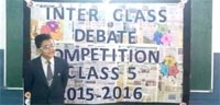 SMS Sr., Meera Bagh - Debate competition : Class V : Click to Enlarge