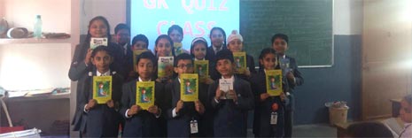 St. Mark’s Sr. Sec. Public School, Meera Bagh - Inter House G.K. Quiz for Classes IV : Click to Enlarge