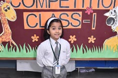 St. Mark’s Sr. Sec. Public School, Meera Bagh - English Recitation Competition for Class I : Click to Enlarge
