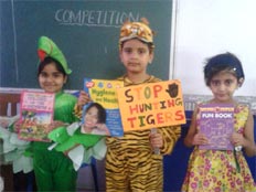 St. Mark’s Sr. Sec. Public School, Meera Bagh - Fancy Dress Competition for Class I and II : Click to Enlarge