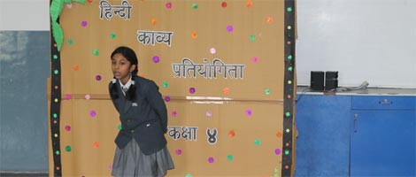 St. Mark’s Sr. Sec. Public School, Meera Bagh - Hindi Recitation Competition for Class IV : Click to Enlarge