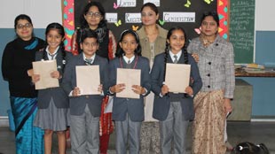 St. Mark’s Sr. Sec. Public School, Meera Bagh - Inter Class English Recitation Competition for Classes IV and V : Click to Enlarge